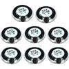 QUARKZMAN 8Pz 2W 8 Ohm Rotondo Mini Altoparlante-Guscio Metallico Interno Micro Magnete Speaker Per Piccoli Altoparlanti-DVD EVD Multimediale Mobile Radio
