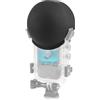 PULUZ Copriobiettivo per Insta360 X5 Invisible Dive Case, Insta 360 X5 Subacquea Impermeabile Subacquea Custodia Copriobiettivo, Accessori Action Camera (nero)