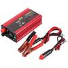 Qqmora Inverter per auto con adattatore Inverter per auto da 2000 W Convertitore per caricabatterie USB Adattatore per onda sinusoidale modificata DC 12V/24V a AC 220V