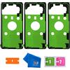 MMOBIEL 3X Adesivo Adesivo Impermeabile per Il Coperchio della Batteria Compatibile con Samsung Galaxy S10 Plus G975F 2019-6.4 inch incl. Kit di Strumenti