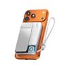sharge ICEMAG 3 Power Bank Magnetico 10000mAh, Qi2.2 25W Caricatore Portatile Wireless con Raffreddamento Attivo 3.0, Ricarica Rapida USB-C 35W, Design Trasparente RGB (WH-EU)