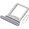 Eonpam Vassoio Carta SIM per (Samsung Galaxy Z Flip4) qualità Originale Porta Scheda SIM Ricambio Slot Scheda Memoria SD con Pin della Scheda SIM(Viola)