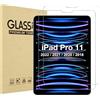 ProCase Pellicola per iPad Pro 11 Pollici 2022 2021 2020 2018 (4/3/2/1 Generation), Vetro Temperato per iPad Pro 11 Durezza 9H, Anti Graffio -2 Pezzi