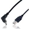 Wicked Chili Cavo Mini-USB Compatibile con Tomtom XXL IQ Routes, XL Live, Start XL - Cavo Dati Hi-Speed Connettore Mini USB Angolato per Dispositivi di Navigazione Tomtom (1,8m) Nero