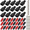 GTIWUNG 15 Coppie di Connettori 30 Amp & 45 Amp, Connettore Batteria 30A Batteria a Collegamento Rapido Connettori di Potenza Modulari Disconnessione