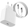 FinalCool 45w USB C Caricatore Caricabatterie Rapido, Con Cavo Di Ricarica Da 2 Metri, Caricabatterie Rapido PD 3.0 Con, Per Samsung Galaxy S25 S24 S23 S23+ S23 Ultra /S22 S21, Adatto Per Casa, Ufficio E Viaggi