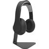 Kanto H1 - Supporto universale per cuffie, struttura in acciaio massiccio, superficie curva in silicone