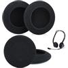 Amazleer 4 cuscinetti di ricambio per auricolari Logitech 960 PC960 (4 cuscinetti di ricambio per auricolari)