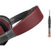SOULWIT Kit di Cuscinetto per Fascia di Ricambio per Bose QuietComfort15(QC15)/QuietComfort2(QC2), Installazione Facile Fai da Te-Borgogna