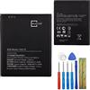 E-yiiviil Batteria di ricambio HQ-510 HQ510 compatibile con Nokia 2.2 TA-1179 TA-1183 TA-1188 TA-1191 con strumenti