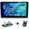 NHOPEEW 4+64G Android Autoradio per Toyota Avensis 2002-2008 con Wireless Carplay e Android Auto - Schermo incell da 9 pollici Supporto WiFi GPS Comandi al volante + Telecamera di retromarcia