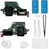 Eonpam Dock ricambi per Huawei P20 Lite Connettore di Ricarica Porta Caricatore Port Microfono Audio Jack + Kit di Riparazione Sostituzione