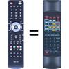 GOUYESHO Nuovo EUR646497 Telecomando di ricambio per Technics SA-AX530 SA-AX730 SA-DX930