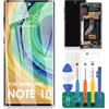 SRJTEK Display LCD OLED per Samsung Galaxy Note 10 per Samsung Note 10, ricambio per Galaxy SM-N970F, SM-N970U SM-N970W, digitalizzatore touch screen con cornice (nero)