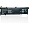 HUBEI B31N1429 0B200-01460000 0B200-01460100 Sostituzione della batteria del laptop per Asus A501LB5200 K501 K501UX K501UQ K501LX K501LB K501L A501L K501U K501UB K501UW K501LX-NH52 K501UX-AH71(11.4V 48Wh)