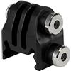 Gexgune Accessori G0Pro 20mm Picatinny Gun Rail Mount Airsoft Kit adattatore pistola per G0Pro Action Shot Gun Fucile da caccia Supporto per telecamera (2 colori opzionali)