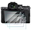Generic A1II A7RV Pellicola protettiva in vetro temperato compatibile con fotocamera Sony A1 II, A7RV, A7R5, Alpha 7RV, 0,3 mm, durezza 9H, anti-impronte (confezione da 3)