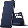 Verco case per Samsung Galaxy A52 Cover, Samsung A52 5G / A52s 5G Custodia a Libro Pelle PU per Samsung A52 Booklet Protettiva [magnetica integrata], Azzurro