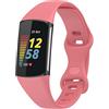 BBZ Charge 6 Cinturino,Charge 5 Cinturino,Soft Sport Silicone Watch Strap Compatible with Fitbit Fitbit Charge 5 Activity Tracker