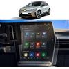 SKTU [2 pezzi Pellicola Protettiva compatibile con Renαult Megane E-Tech/Austral 2022-2024 GPS Navigation PET Pellicola Protettiva Schermo 12 pollici