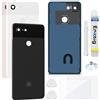 Enkeig Vetro Posteriore per Google Pixel 3 G013A, Nero