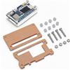 Bewinner Custodia per Orange Pi Zero 2W, Custodia Protettiva in Acrilico Robusta Durevole Acrilico Trasparente Ritagli Precisi Custodia per Scheda di Sviluppo Semplice