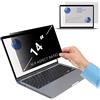 PaceBid Filtro privacy da 14 pollici per schermo 16:9 per laptop/monitor di computer portatili e computer, antigraffio, antiriflesso, protezione anti-spia, filtro per la privacy, schermo widescreen