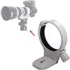 iShoot Anello di montaggio per treppiede Collare obiettivo compatibile con Canon EF 80-200mm f/2.8l, EF 70-200mm f/4L (IS) USM, EF 400mm f/5.6 l USM, Staffa Supporto Arca Fit Piastra Sgancio Rapido