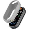 Tyogeephy Silicone Cover Compatibile con Xiaomi Mi Band 9/band 8 Cover, Sottile Custodia TPU avec Pellicola Protettiva Copertura Complessiva, Anti-Graffio Protezione Case
