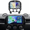 Hikity 4+64G Autoradio Android per Mazda 2 2007-2014 Wireless Carplay 9''Incell Schermo per Auto Android Auto WiFi Touchscreen Bluetooth5.0 GPS Retrocamera