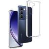 REY Cover in Gel TPU Trasparente per Vivo Y100 4G - Y200e 5G - V40 SE 5G - V30 Lite 4G - Vivo T3 5G, Ultra Sottile 0,33 mm, Morbido Flessibile, Custodia Silicone
