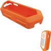 ieron Custodia protettiva in silicone per Flipper Zero, resistente, per dispositivo di hacking Flipper 0, compatibile con Flipper Zero WiFi Devboard (arancione)