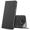 Verco Galaxy J6 (2018) Cover, Custodia a Libro Pelle PU per Samsung Galaxy J6 2018 Case Booklet Protettiva [magnetica integrata], Nero