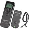 AODELAN Telecomando senza fili con timer per Nikon, intervalometro per Nikon Z9, D3, D4, D4s, D5, D6, D800, D850, D800E, D810, D810A, D700, D500, D300, D200, F6, F100, F5, F90X, F90X, F90 , N90s