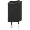 Wicked Chili PRO Series - Alimentatore di Rete/Adattatore USB Ultra Sottile per Apple iPhone 6/6 / 5C / 5S / 5 / 4S / 4 / 3GS, iPod Nano/Touch/Shuffle, 1000 mA, 100-240 V Nero