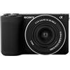 MUZIRI KINOKOO Custodia Morbida in Silicone per Sony ZVE10 II/ZV-E10 II Fotocamera, Custodia Protettiva per Alpha ZV-E10 II/ZVE10 II - Antiscivolo e Antigraffio Migliorata Grip per Fotocamera - Nero