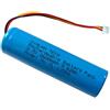 XINLANTECH Batteria agli ioni di litio 18650 1s1p 2600 mAh 3,7 V con spina PH2,0/3p / cavo 80 mm / celle 5C / Supporta ricarica rapida