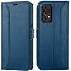 Verco Custodia a libro per Samsung Galaxy A53 5G, 6,5 pollici, Custodie Cellulari, colore: blu