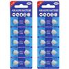 XURILAI LR44 AG13 - Batterie alcaline a bottone 1,5 V (20 pezzi)