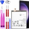 Abtter Batteria per Samsung Galaxy S23 Ultra, compatibile con SM-S918U / S918B / S918U1 e originale EB-BS918ABY con strumento di riparazione (non per S23/Plus)