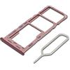 Eonpam Vassoio Carta SIM per Samsung Galaxy M33 5G SM-M336 Porta Scheda SIM con Pin della SIM(Marrone)