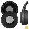 Geekria Cuscinetti auricolari di ricambio per cuffie Sony WH-H800, parti di riparazione (Ash Black)