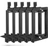 Fosmon Supporto di Montage Low Voltage per Placa, 1 Gang - 5 Pack | Chasis de Fissaggio Scatola Incasso Single Gang Staffa di Supporto a Muro per Cavi, Wires, Cordon HDMI, e Coassiale