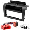 CARAV 11-080-15-6 Mascherina autoradio Car 1-DIN in Dash Kit di installazione per Mazda (3) 2004-2008; Axela 2006-2008 con cavo adattatore Pocket + ISO e antenna