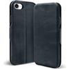 Verco Custodia a libro per iPhone 16e, custodia a libro per iPhone 16e, colore: blu