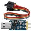 DollaTek 6-in-1 2102 Convertitore da USB a Ttl 485 232 3.3 V / 5 V Compatibile con Sei Moduli Multifunzione