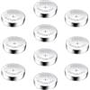 PingaOculto Batteria a bottone 379 SR521SW | Batterie Orologio da polso di Ossido d'argento 1,55 V (Confezione da 10 Pile Alcaline)