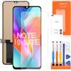 AGCUT Display LCD per Xiaomi Mi Note 10 Lite M2002F4LG / Note 10 M1910F4G / Note 10 Pro M1910F4S Display LCD Sostituzione Schermo Digitalizzatore Assembly con Strumenti (Nero senza cornice, senza