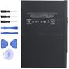 Acxilexy Batteria A1484 Compatibile con iPad di 5a, 6a e 7a Generazione, A1474 A1475 A1476 A1822 A1823 A1893 A1954 A2197 A2198 A2200 A2270 A2428 A2429 A2430 MRJN2LL/A MD785LL/A MD786LL/A MD787LL