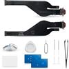Extkry Connettore di Ricarica per Realme X2 Pro Kit Riparazione | Porta di ricarica flat ricarica porta caricabatterie charging port microfono con kit di riparazione.